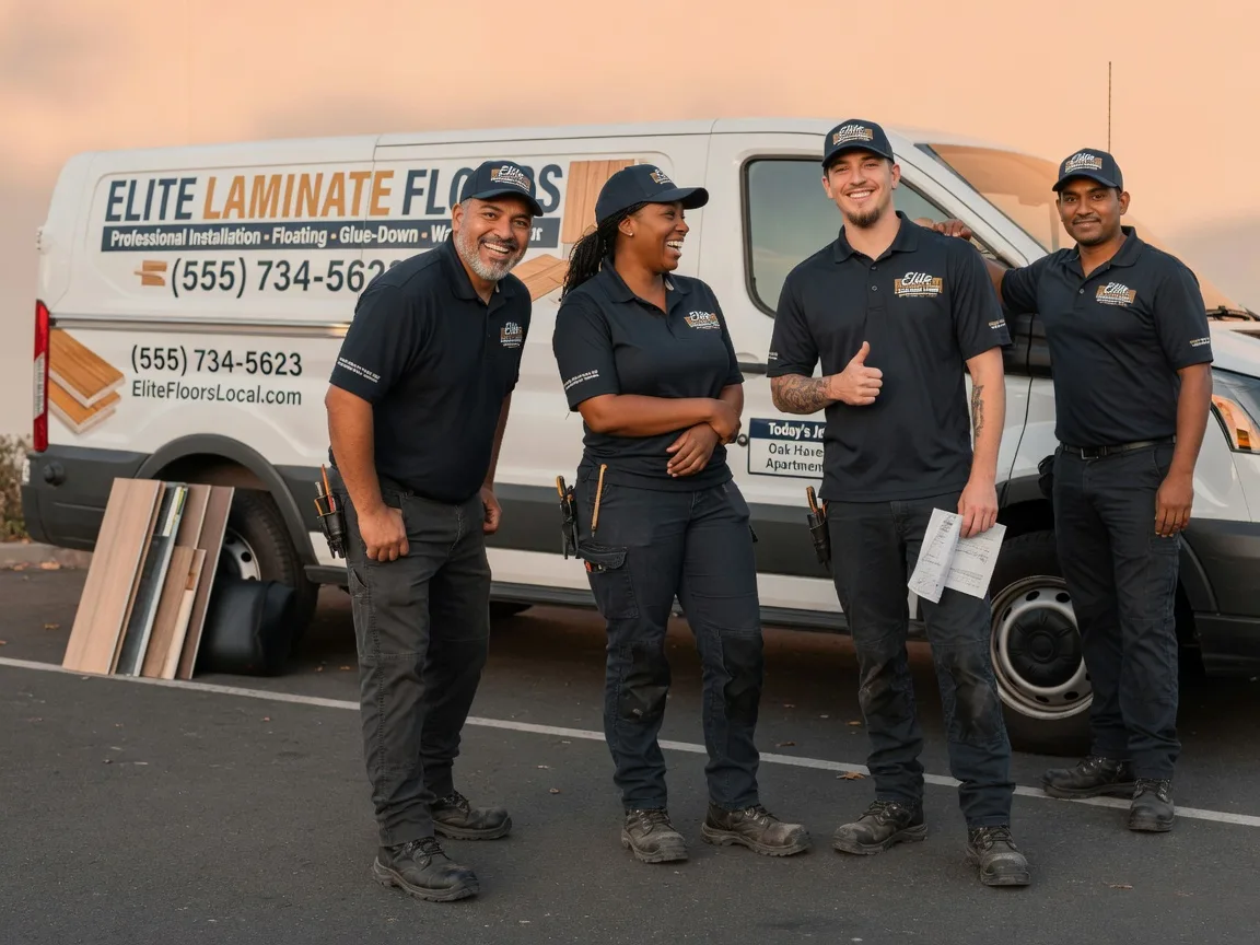 Laminate flooring installation company in Nickerson, KS